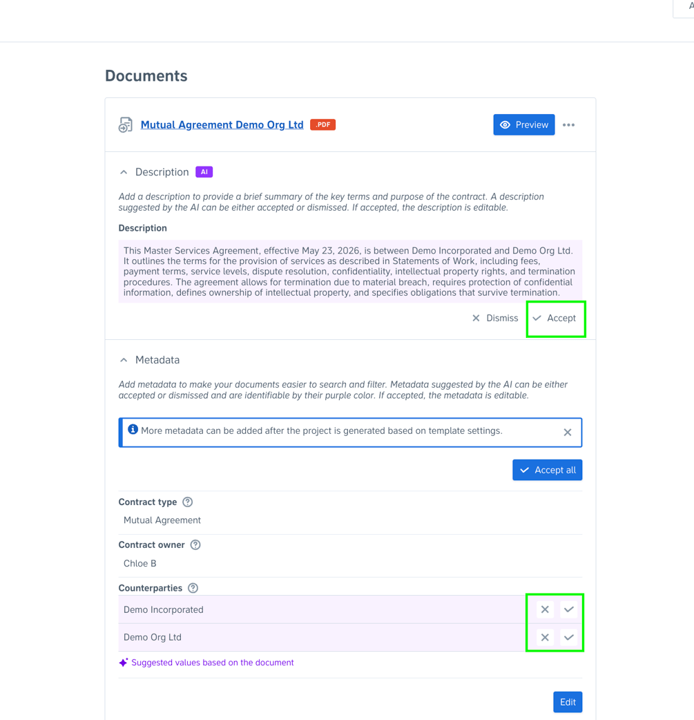 How to Archive External Documents Using an Archiving Template